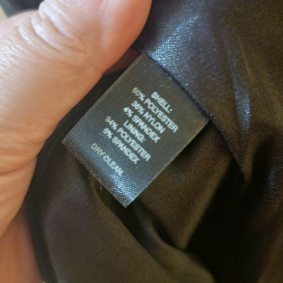 White House Black Market Little Black Midi Dress - Picture 5 of 9